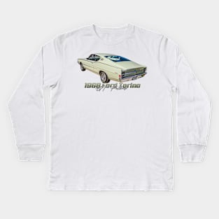 1968 Ford Torino GT Fastback Kids Long Sleeve T-Shirt